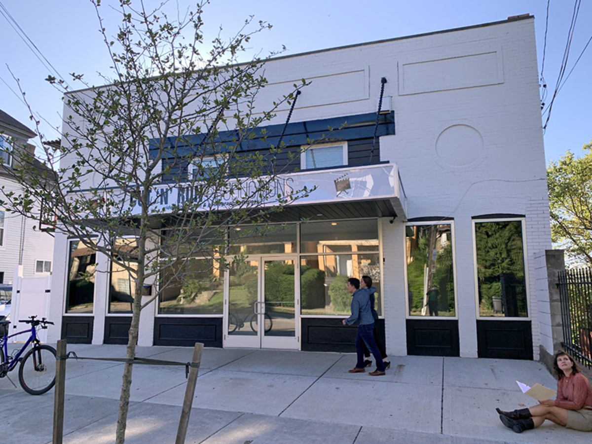 Cut 'N' Run Studios Updates Facade and Improves Sidewalk